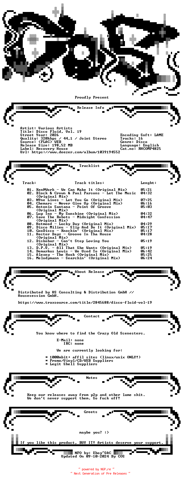 NFO for the release VA-Disco_Fluid_Vol._19-(RHCOMP4825)-WEB-2026-COS by COS