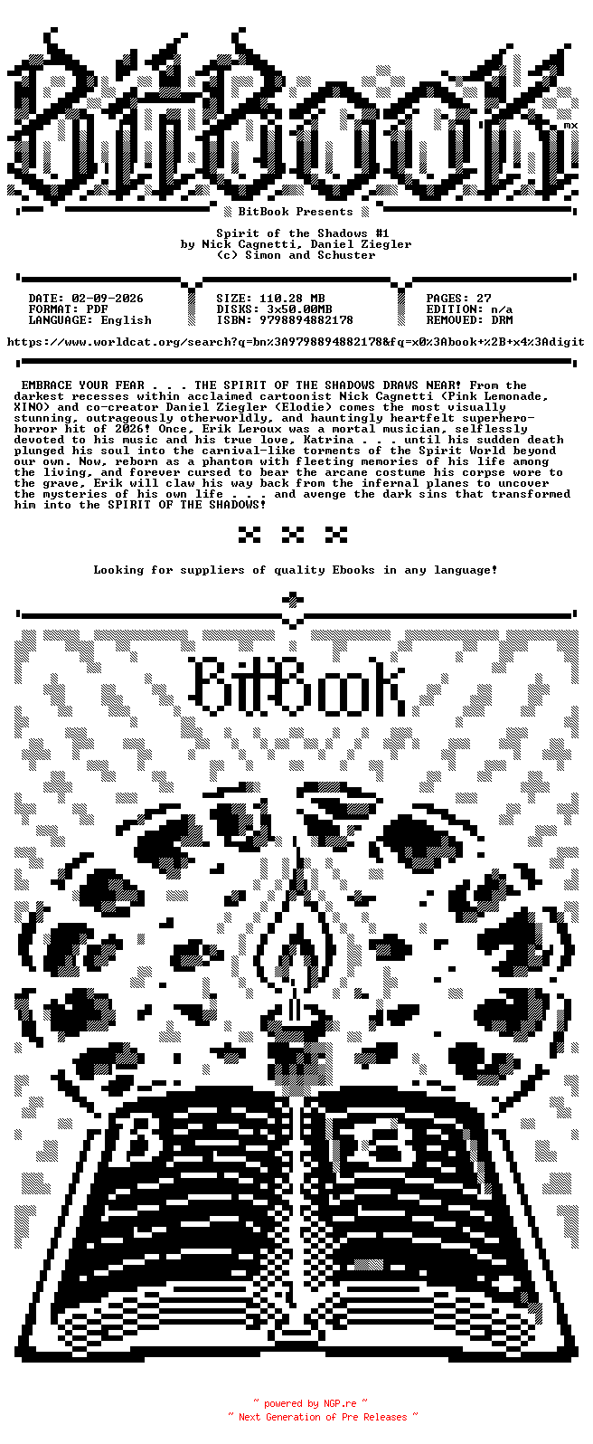 NFO for the release Oni.Press.-.Spirit.of.the.Shadows.No.01.2026.Retail.Comic.eBook-BitBook by BitBook
