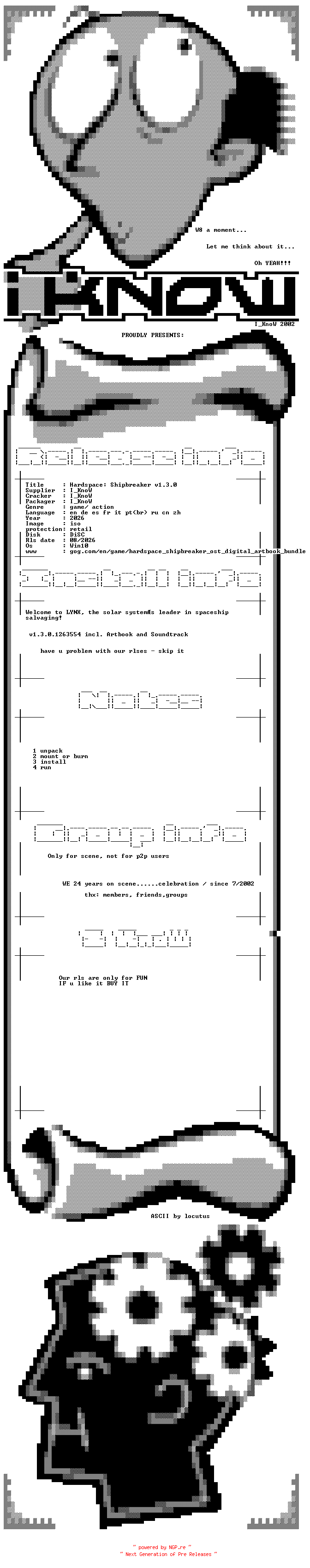 NFO for the release Ardspace.Shipbreaker.v1.3.0-I_KnoW by I_KnoW