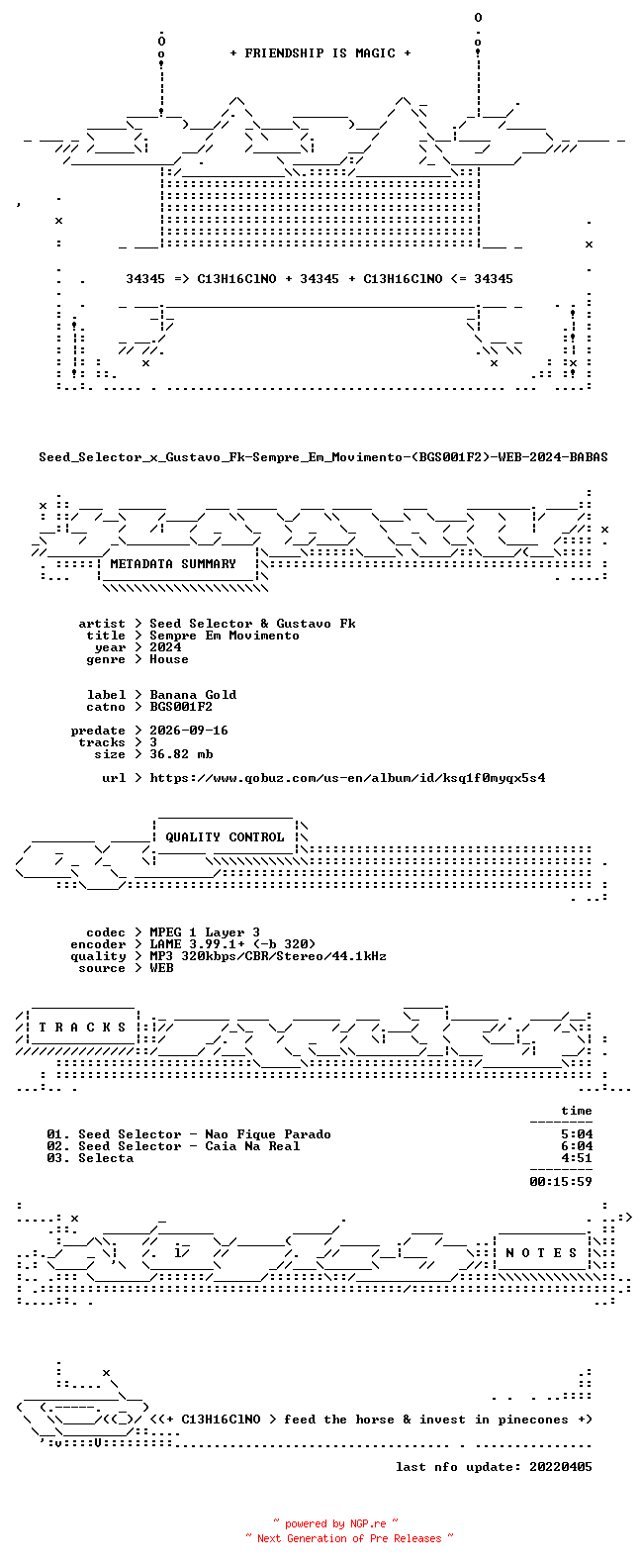 NFO for the release Seed_Selector_x_Gustavo_Fk-Sempre_Em_Movimento-(BGS001F2)-WEB-2024-BABAS by BABAS