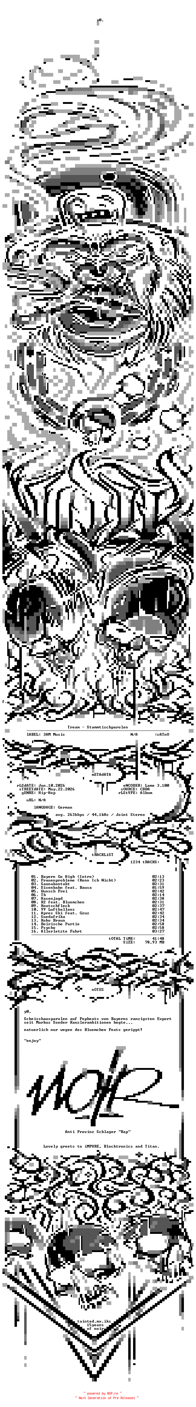 NFO for the release Tream-Stammtischparolen-DE-2026-NOiR by NOiR