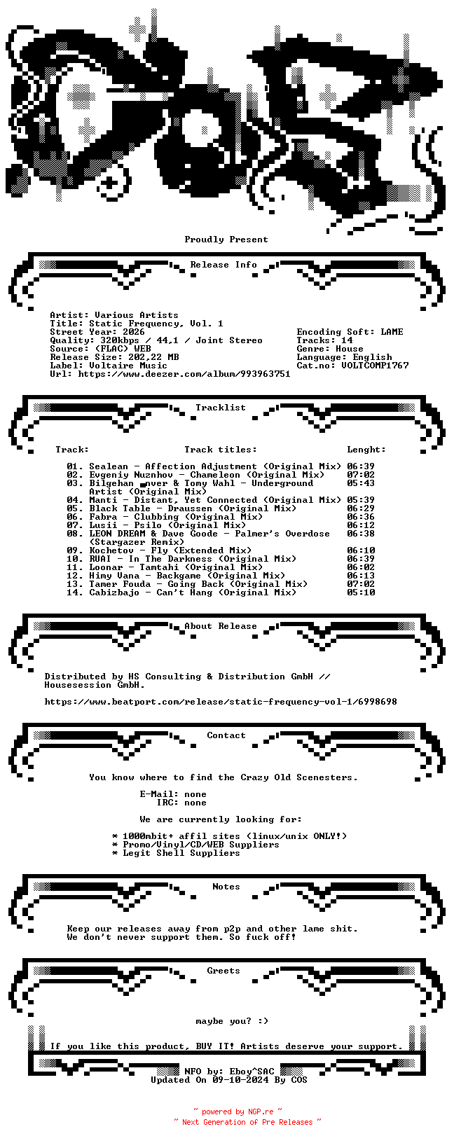NFO for the release VA-Static_Frequency_Vol._1-(VOLTCOMP1767)-WEB-2026-COS by COS