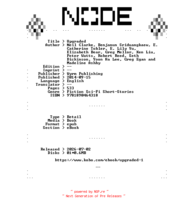 NFO for the release Wyrm.Publishing.Upgraded.2014.RETAiL.EPUB.eBook-NODE by NODE