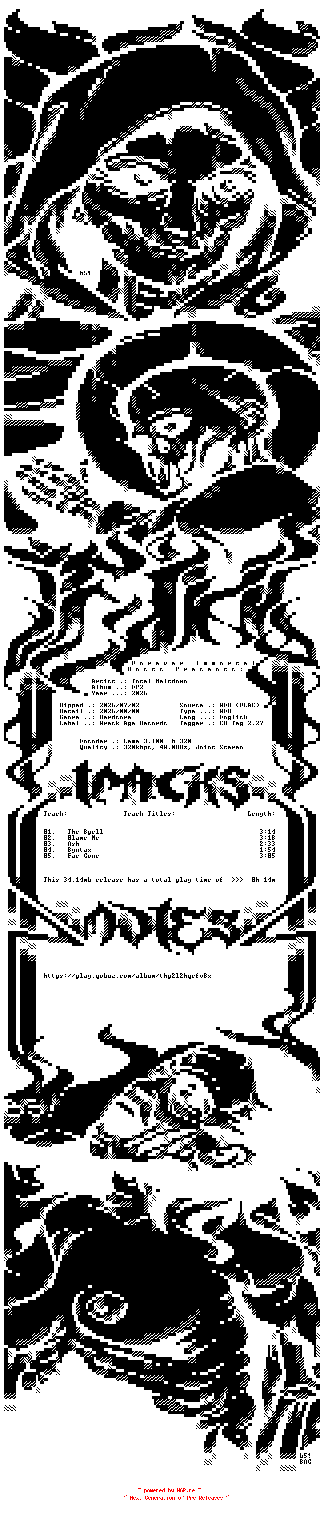 NFO for the release Total_Meltdown-EP2-WEB-2026-FiH by FiH