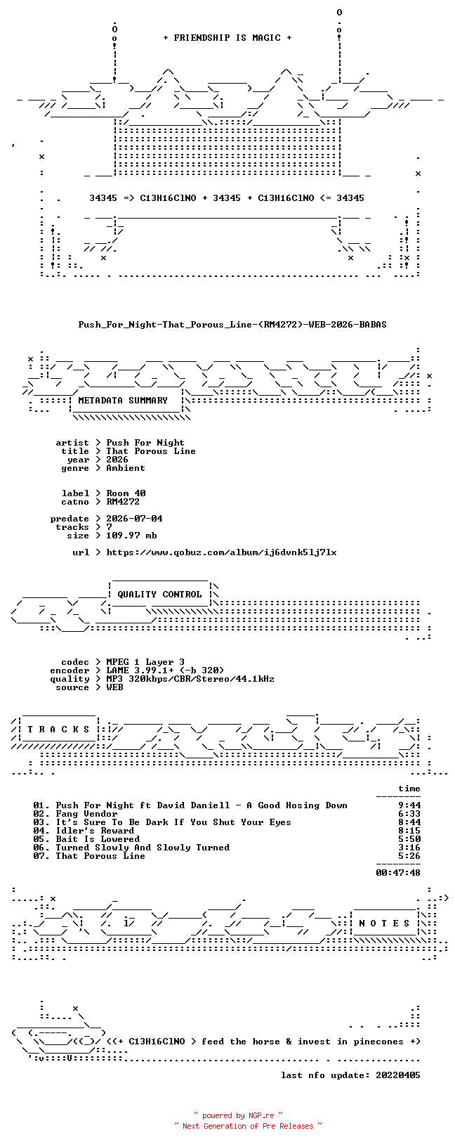 NFO for the release Push_For_Night-That_Porous_Line-(RM4272)-WEB-2026-BABAS by BABAS
