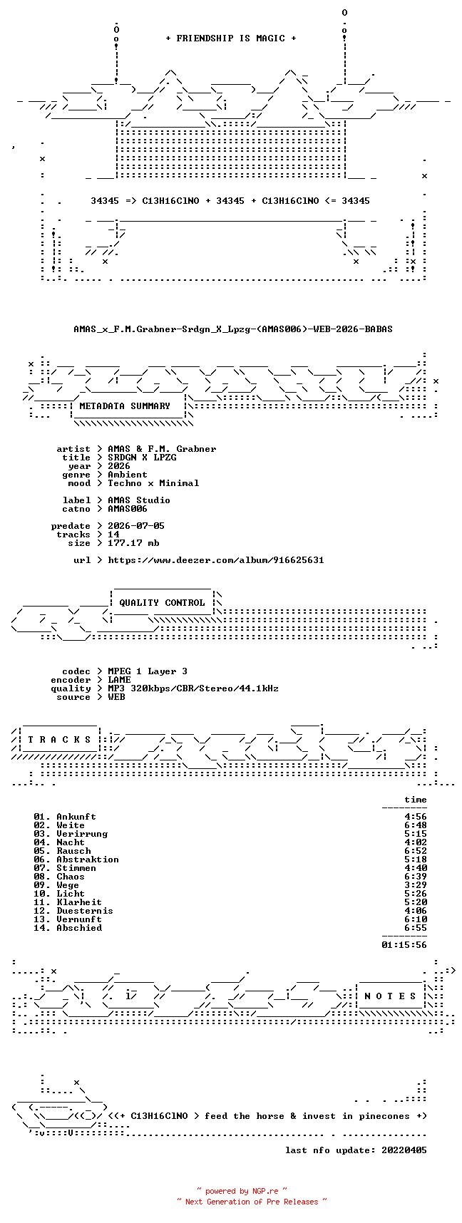 NFO for the release AMAS_x_F.M.Grabner-Srdgn_X_Lpzg-(AMAS006)-WEB-2026-BABAS by BABAS
