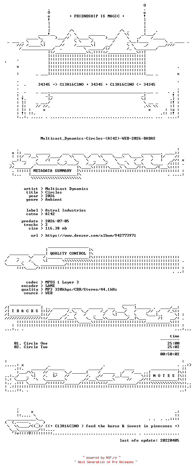 NFO for the release Multicast_Dynamics-Circles-(AI42)-WEB-2026-BABAS by BABAS