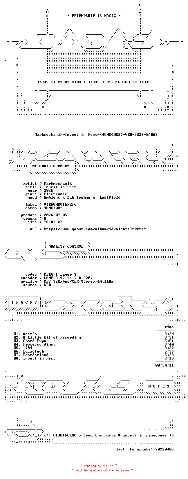 NFO for the release Markmechanik-Invest_In_Rest-(4UND4002)-WEB-2026-BABAS by BABAS