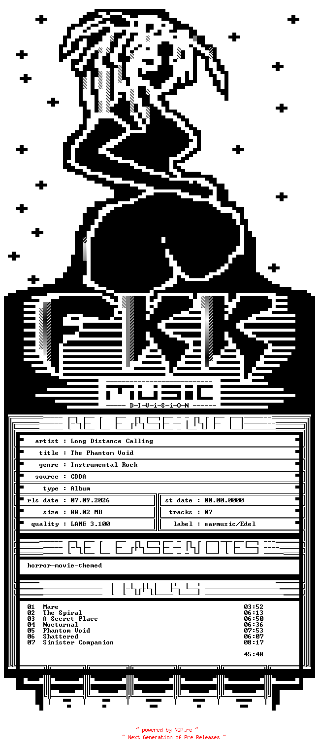 NFO for the release Long_Distance_Calling-The_Phantom_Void-2026-FKK by FKK